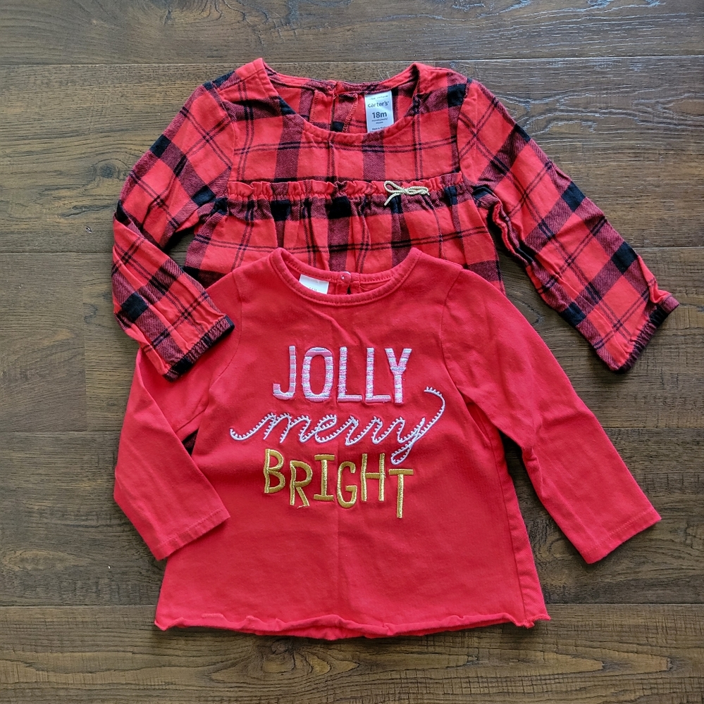 Two Christmas Tops